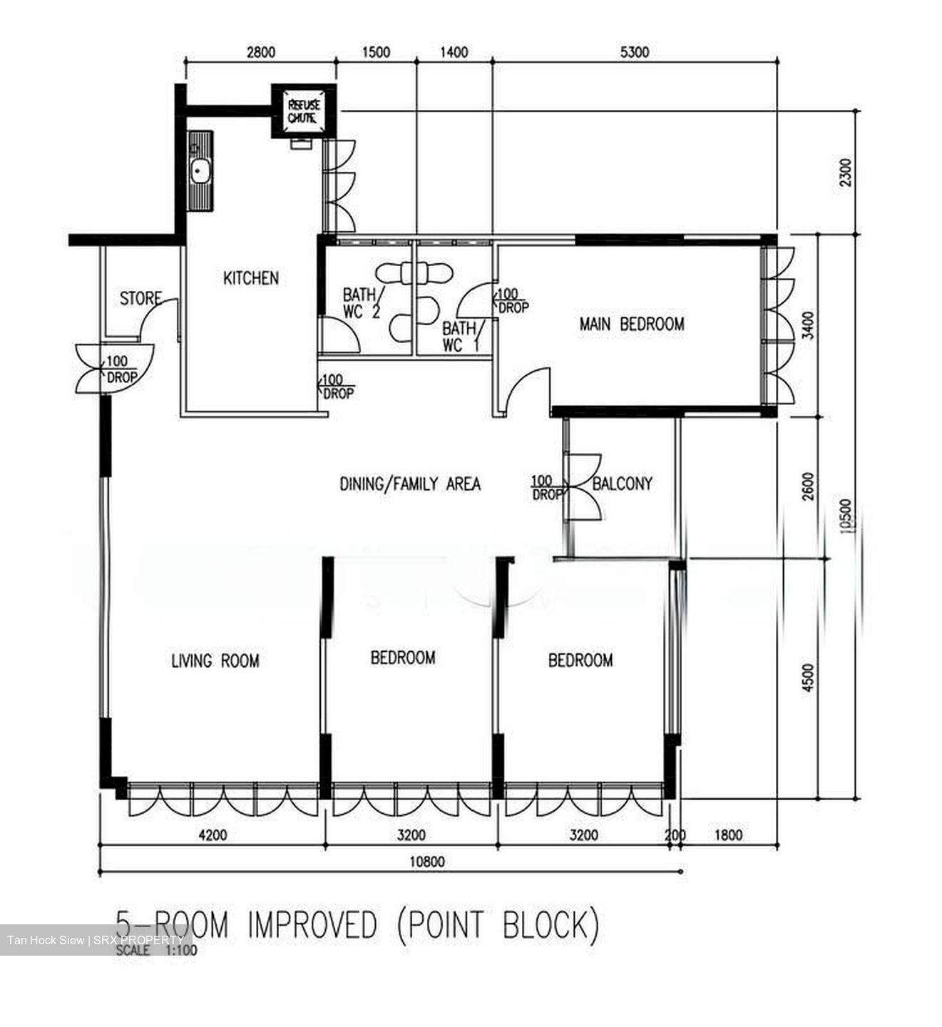 Blk 606 Clementi West Street 1 (Clementi), HDB 5 Rooms #604051241